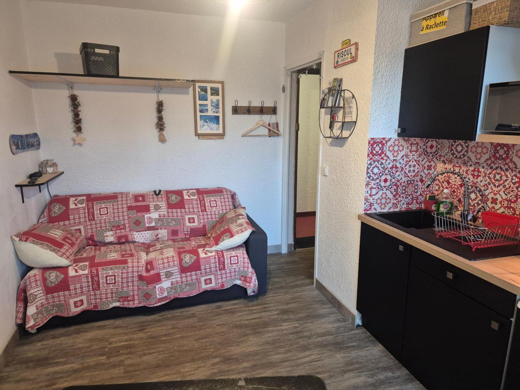 Appartement Centre Station Risoul 1850 Pied Des Pistes Le Villaret 2 エクステリア 写真